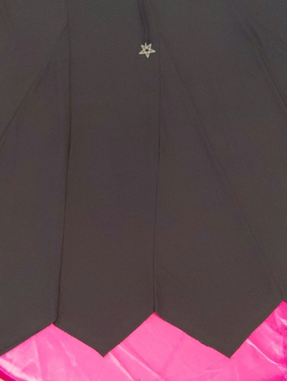 KILLSTAR TWILIGHT HOUR 3X Black Maxi Skirt with Crescent & Star Charm DRAWSTRING - Picture 11 of 13